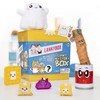 LankyBox Giant Mystery Box: Wearable Boxy case, 2 Figures, one