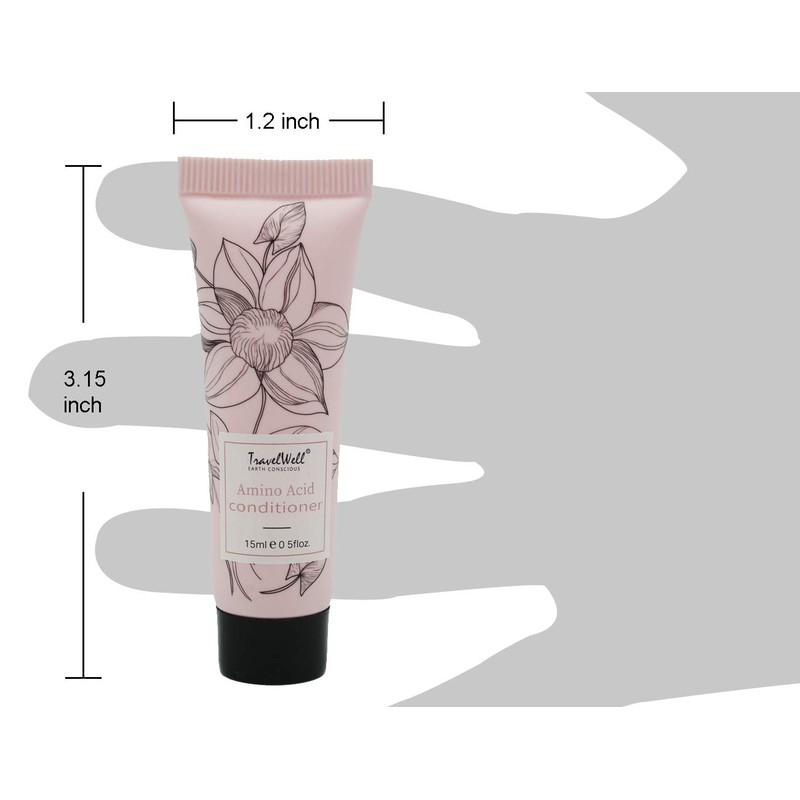 Travelwell Conditioner, Flower Series Hotel Travel Size Guest 0.5 Fl