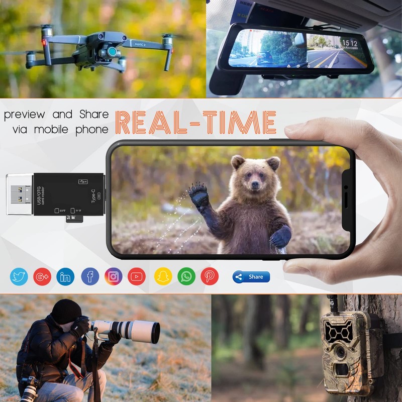 Micro SD Card Reader for Android, Micro SD Card to