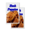 Hush Puppies (2-Pack) 24" x 36" Vinyl Decals | Sign