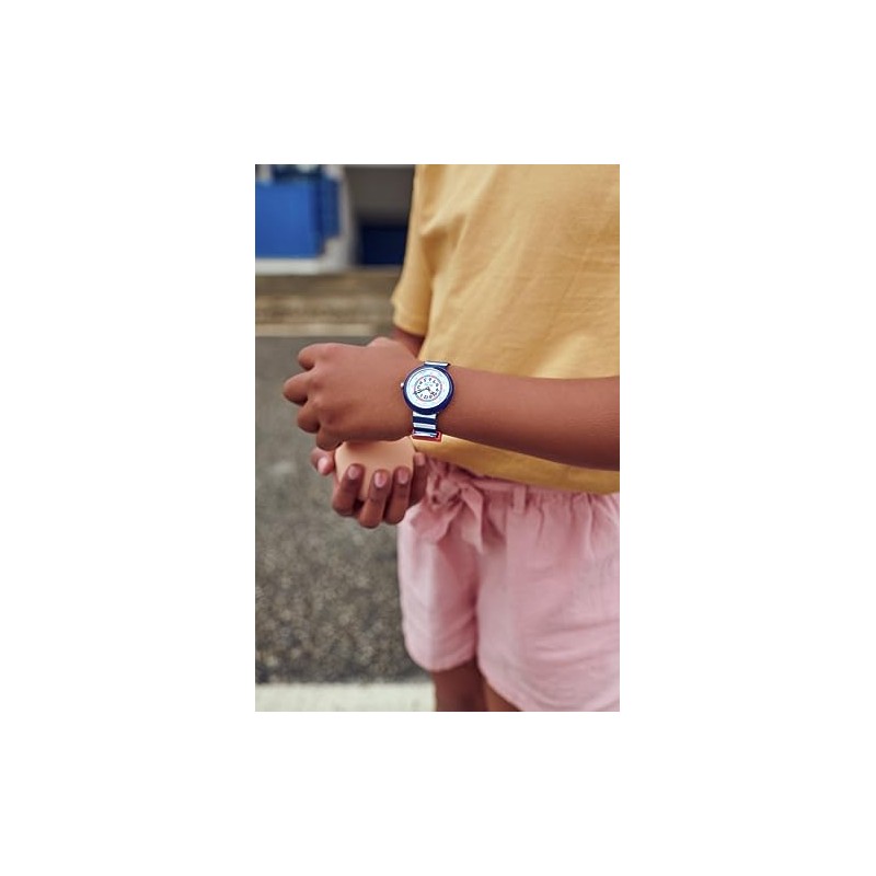 Flik Flak Little Boat Quartz Casual White Watch