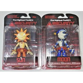 Funko Five Nights at Freddy's Security Breach SUN and MOON Action Figures Set
