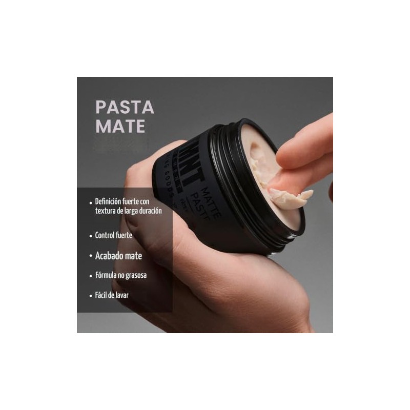 STMNT Grooming Goods Pasta mate, 3.5 onzas | Control fuerte