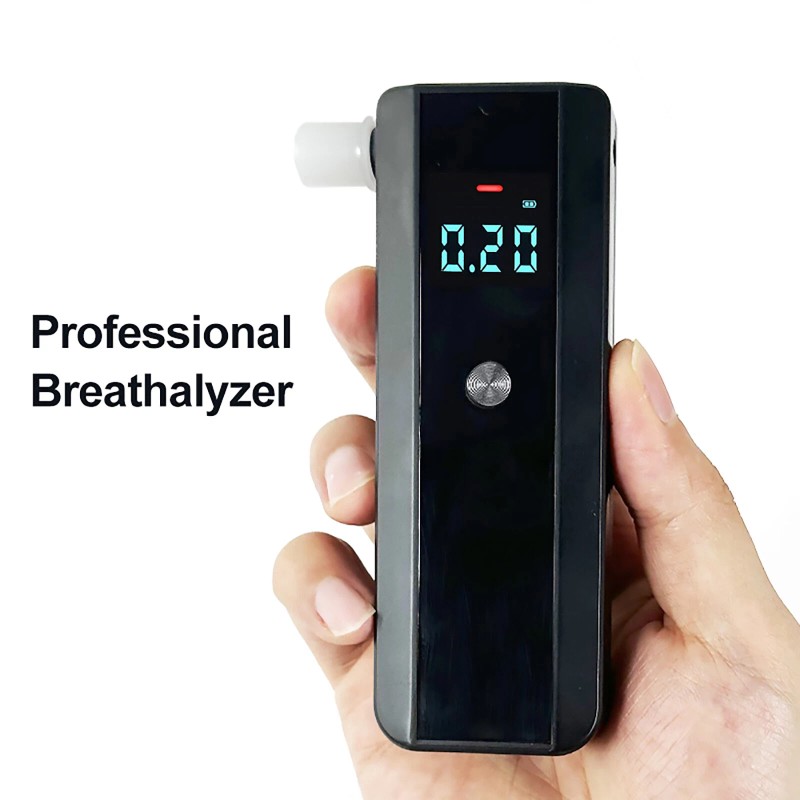 LCD Digital Breath-Alcohol Tester Breathalyser Police Analyzer 5s Response