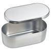 Wadasuke Seisakusho 3703-0400 Inspection Container with Lid Large, Silver