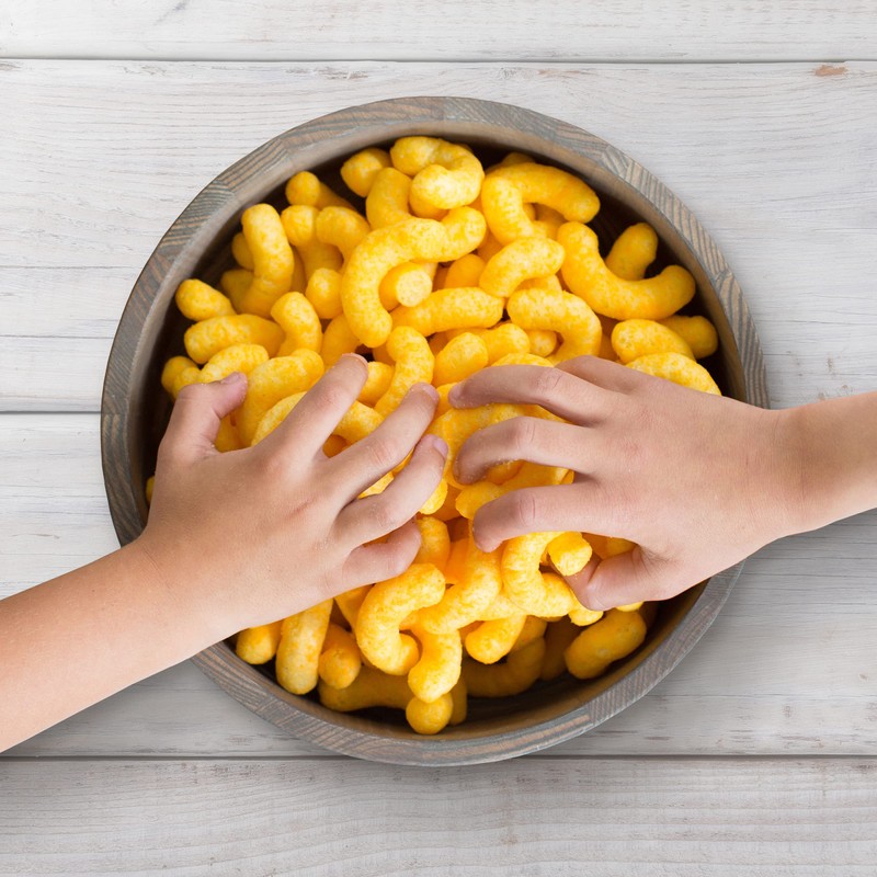 Annie's Organic Cheddar Cheesy Smiles, Baked Corn Puffs, Gluten Free,
