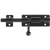Litensh 160 Lockable Door Bolt Bolt with Padlock Hole, 304