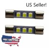 SparkHID 3-SMD 5050 31mm 6614F LED Fuse Visor Vanity Mirror