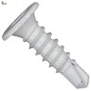 BricoLoco Screw Thread Self Tapping Black White or Zinc Plated