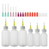6Pcs Injection Squeeze Bottle with 15Pcs Dispensing Needles and 12Pcs