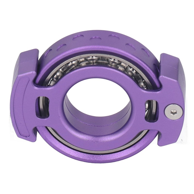 Fingertip Gyroscope Reduce Anxiety Free Rotating Metal Ring Decompression Toy