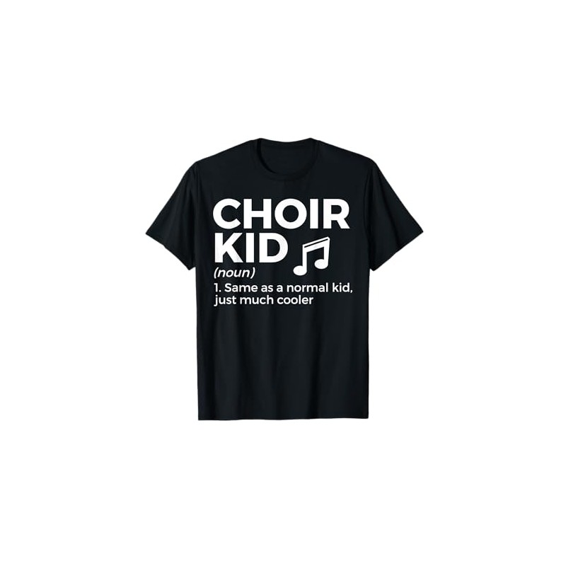 Choir Kid Definition Singing T-Shirt