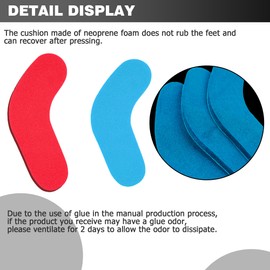 Shitailu 32 Pcs Ski & Snowboard Boots Fitting J Bars Self-Adhesive Foam Padding, L-Bar Ski Boots Inserts Pad to Reduce Heel Lift & Ankle Blisters While Skiing or Snowboarding