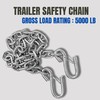MarineNow 1/4" x 42" Trailer Safety Chain – Hot Dipped