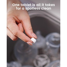 GROWNSY Official Detergent Washing Tablets - 130 PCS, Compatible with Momcozy Baby Bottle Washers