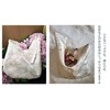 Women's Kimono Bag, Drawstring Bag, Floral Pattern, Pouch, Yukata Bag,