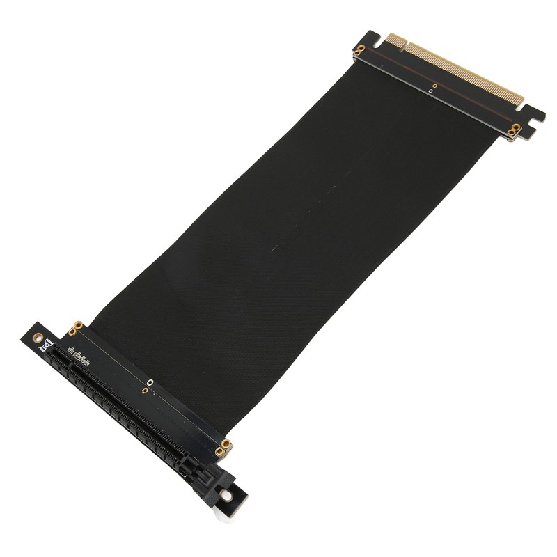 PCIE 3.0 X16 Extender 128Gbp/s Right Angle EMI Shielding GPU