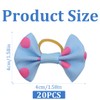 Dog Hair Accessories, Pack of 20 Dog Hair Bows, Dog