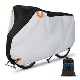 Bicycle Cover for Children, Waterproof, UV Protection, Thick 210D, Oxford, Compatible with 22-inch Cars, Windproof, Tear Resistant, Rain Protection, Lock Holes and Reflective Tape, Compatible with
