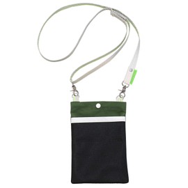 NAPRON REFLECT SACOCHE S REFLECT SACOCHE S Reflective Taski Sacoche Shoulder Bag Size Adjustable Light Label, green