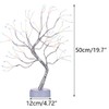 Decorative LED Shimmer Tree, 49 cm Mini Christmas Tree, Illuminated