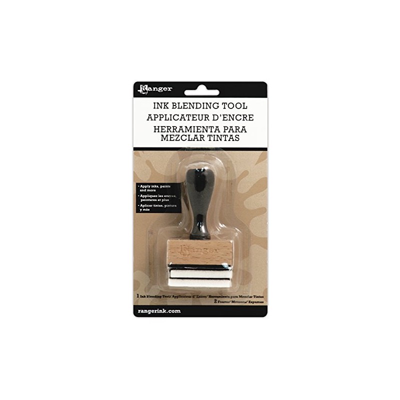 Ranger Inkssentials Ink Blending Tool-with 2 Blending Foams