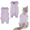 Cat Recovery Suit,Post Surgery Cat Onesie for Cats Kittens,Breathable Soft