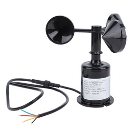 Wind Speed Monitoring Sensor with 0.8m Cable 3 Blade High Accuracy Anemometer Sensor Wind Speed Sensor DC 5V