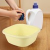 Ponpong 30.5cm Square Plastic Washing Up Bowls, Coloured Small Square