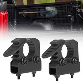 ADTOPI Quick Release Clamp Molle Panel & Truck Bed Mounts Fit 1-1/7 in to 1-4/7 in Tools or Equipment Shovel Holder for Most Off-Road Vehicles Trucks UTV ATV, 2 Pack