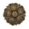 MERIVILLE Set of 2 Fleur Window Drapery Medallion Holdbacks, Curtain