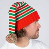 Gone For a Run Running Elf Pom Pom Beanie Hat