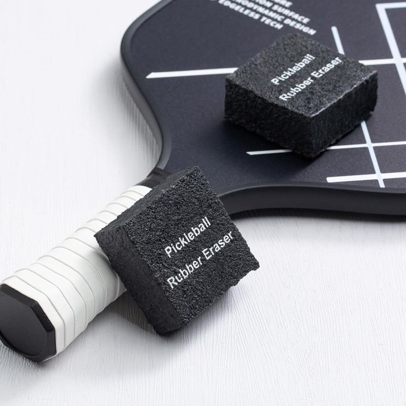 Pickleball Paddle Eraser, Best Carbon Fiber Pickle Ball Racket Cleaner,