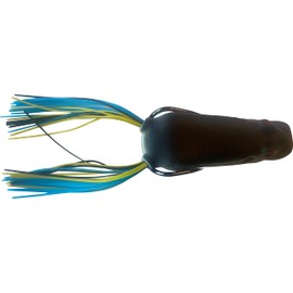 (2 Pack) Blitz Lures Popper Jr. Hollow Body topwater Frog (Bluegill)