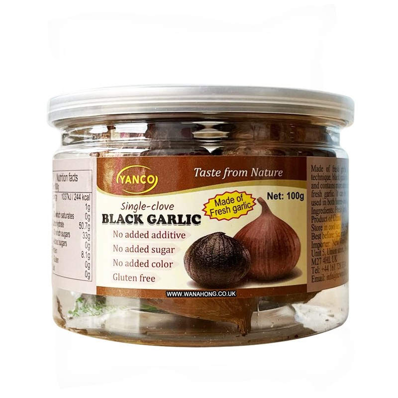 WaNaHong Original Black Garlic - Single Clove, 200g