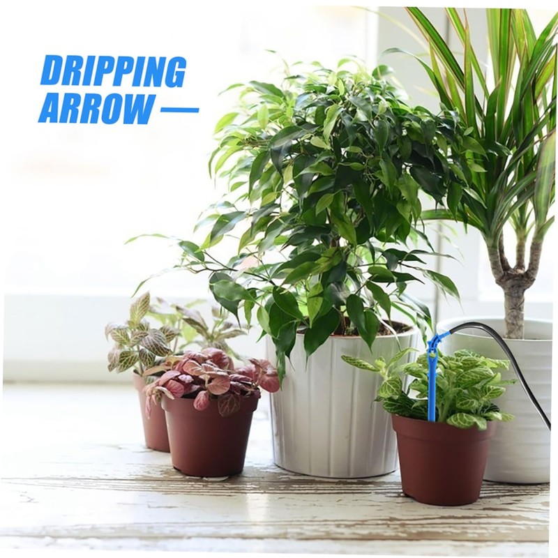 CAXUSD 50Pcs Drip Irrigation Emitters Durable Pe Drippers for Efficient