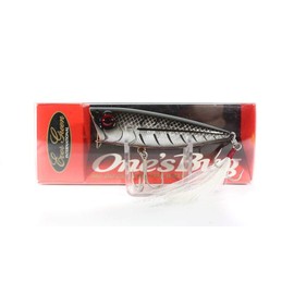 Evergreen #619 Popper Mode Onesbug 2.7 inches (6.8 cm), 0.3 oz (9.8 g), Black Bone
