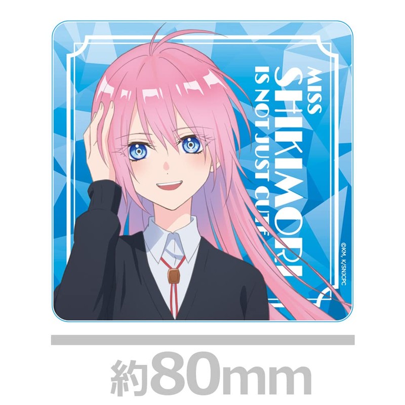 TV Anime "Not Just Cute Shikimori" Acrylic Coaster A [Shikimori-san
