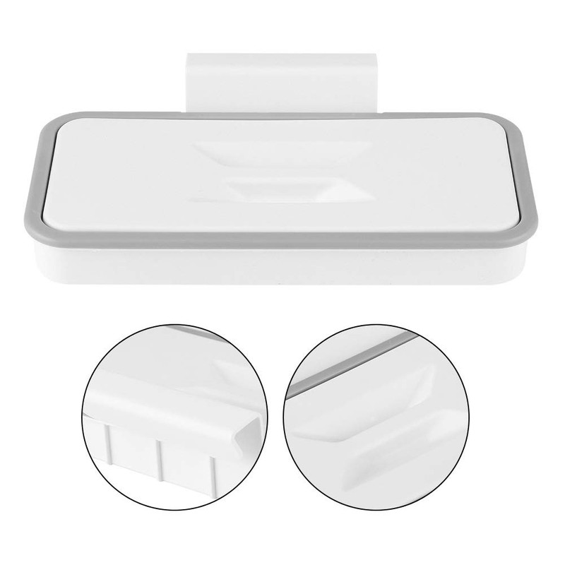 WBTY Hanging Trash Bag Rack, Plastic, Hands-Free, Eco-Friendly, 20-Inch