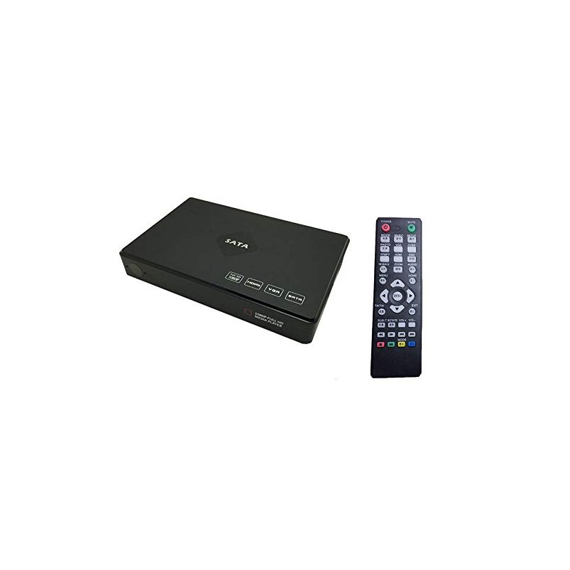TK-TMP025 Multifunction Portable Media Player 2.5-inch HDD/SD/USB Support, HDMI/VGA/AV Output,