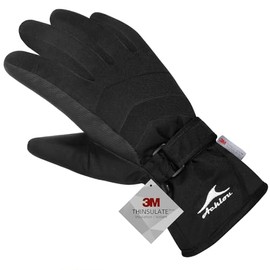 Achiou - Guantes de esquí de nieve para invierno, cálido, 3M, impermeable, visualización táctil para hombres y mujeres
