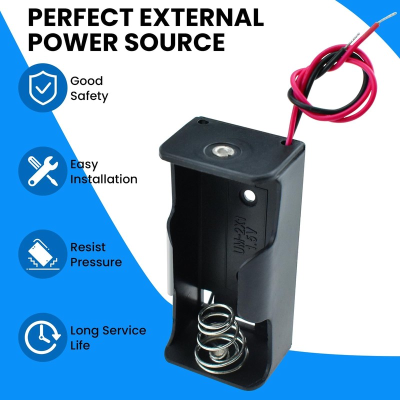 SDTC Tech 2-Pack 1x C Cell Battery Holder 1.5V C