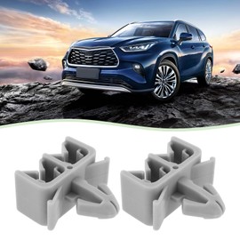 ECSiNG Pack of 20 retaining clips for car brake line, 32.5 x 17 mm, plastic retaining clips for brake line, compatible with VW, compatible with Toyota