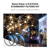 K&F Concept 62mm Star Filter Kit, 4 Points 6 Points