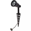 Paradise Ribbed Cast T3 20WATT Aluminum Halogen Spotlight - Black