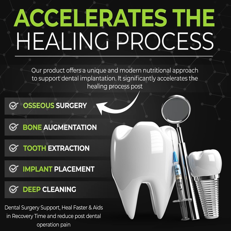 Augment Nutrition Dental Implant Support Supplement - Support Bone Formation
