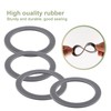 Equust 6-Pack Rubber Gaskets Sealing O-Ring Compatible with Oster Blender