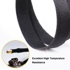 1-1/8" 5FT Heat Shrink Braid Sleeve, 2:1 Ratio Shrinkable Braid