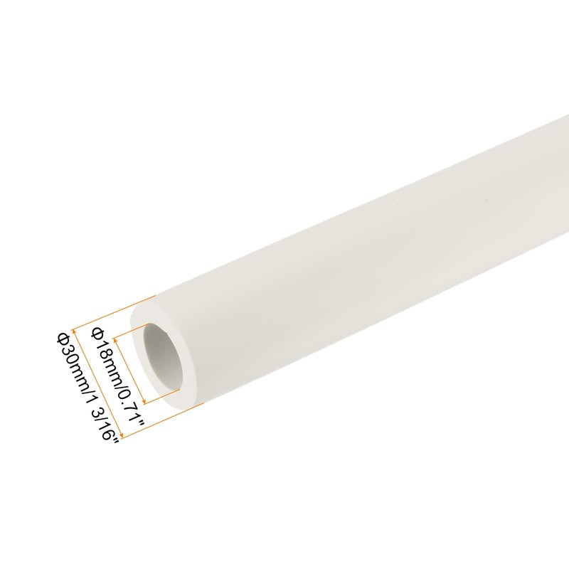 sourcing map 2pcs 0.3 Meter/1ft Pipe Insulation Tube 18mm ID
