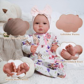 BABESIDE Reborn Baby Dolls - 20-inch Cute Soft Vinyl Realistic Baby Doll Real Life Baby Dolls with Complete Accessories Perfect for Cuddling, Playtime, and Gift Giving